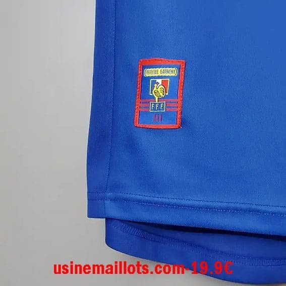 Maillot Rétro France Domicile 1998 – Image 2