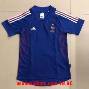 Maillot Rétro France Domicile 2002