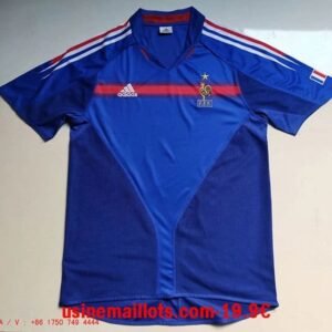 Maillot Rétro France Domicile 2004