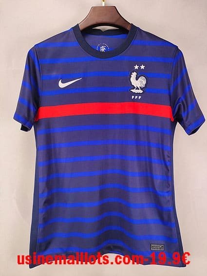 Maillot Rétro France Domicile 2020