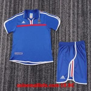 Maillot Rétro France Domicile Enfant 2000