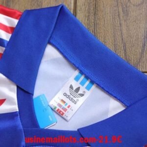 Alternative view of Maillot Rétro France Domicile Manches Longues 1988