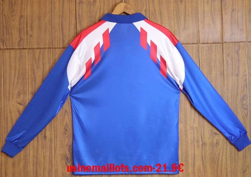 Maillot Rétro France Domicile Manches Longues 1988 – Image 4