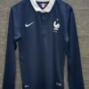 Maillot Rétro France Domicile Manches Longues 2014