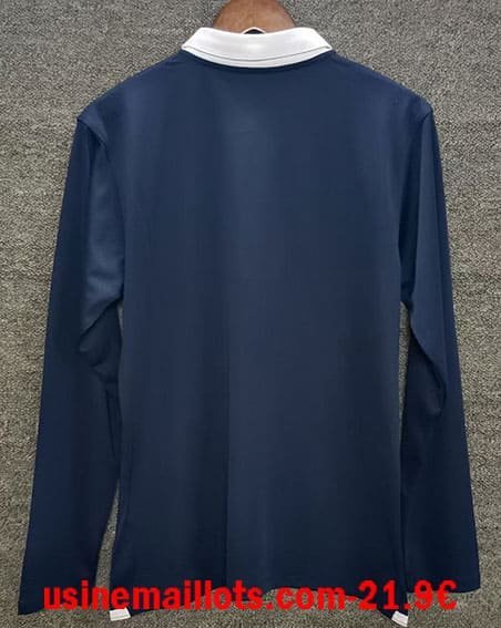 Maillot Rétro France Domicile Manches Longues 2014 – Image 2