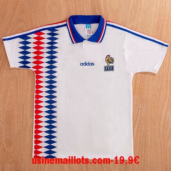 Maillot Rétro France Extérieur 1994