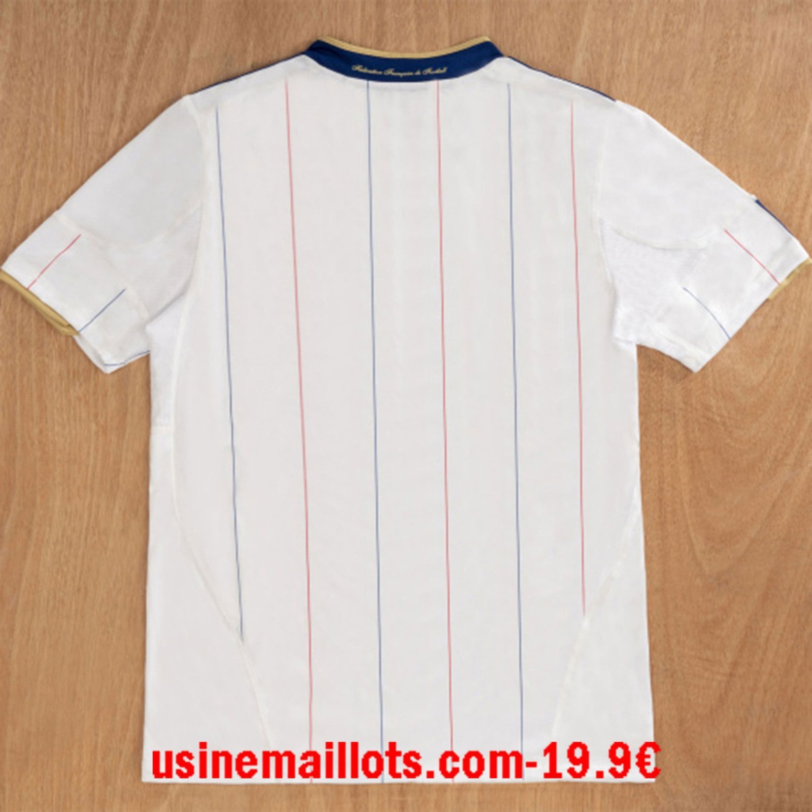 Maillot Rétro France Extérieur 2010 – Image 5