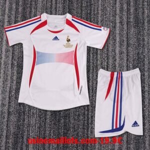 Maillot Rétro France Extérieur Enfant 2006