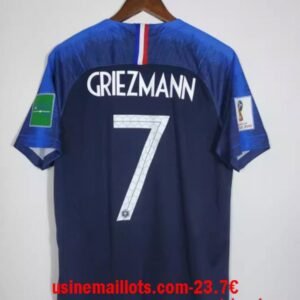 Maillot Rétro France Griezmann Domicile 2018