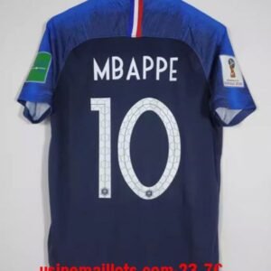 Maillot Rétro France Mbappe Domicile 2018