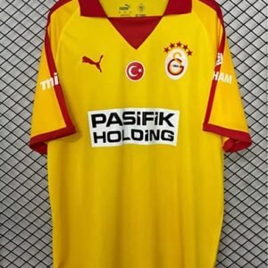 Maillot Rétro Galatasaray 2025/2026 Jaune Rouge