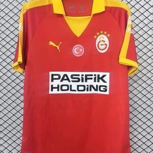 Maillot Rétro Galatasaray 2025/2026 Rouge Jaune