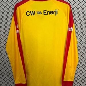 Alternative view of Maillot Rétro Manches Longues Galatasaray 2025/26 Jaune Rouge