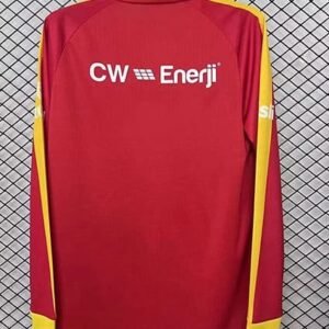 Alternative view of Maillot Rétro Manches Longues Galatasaray 2025/26 Rouge Jaune