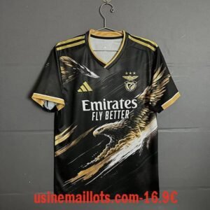Maillot Special-Édition Benfica 2025 26 Noir Jaune