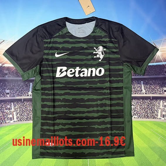 Maillot Spécial-Édition Sporting CP 2026/27 Vert Noir