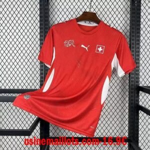 Maillot Suisse Domicile Coupe du Monde 2026