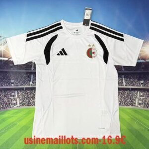 Maillot Training Algerie 2026 Blanc Noir