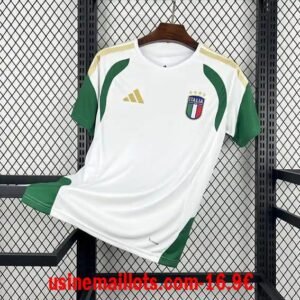 Maillot Training Italie Coupe du Monde 2026 Blanc Vert