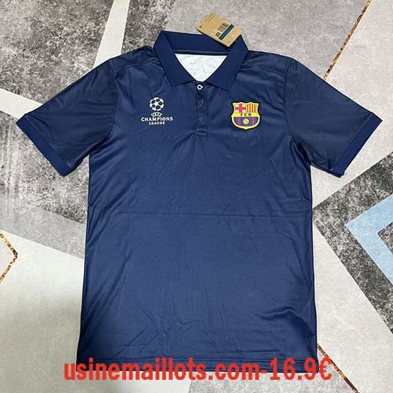Polo FC Barcelone 2026/2027 Bleu