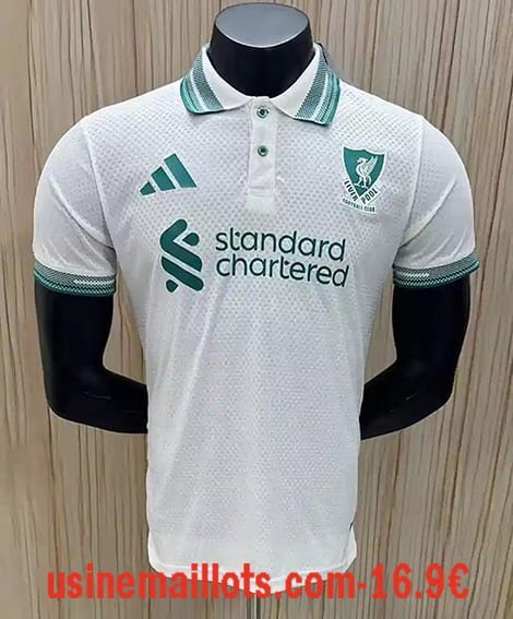 Polo Liverpool 2026/2027 Blanc