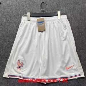 Short France 2026 Blanc