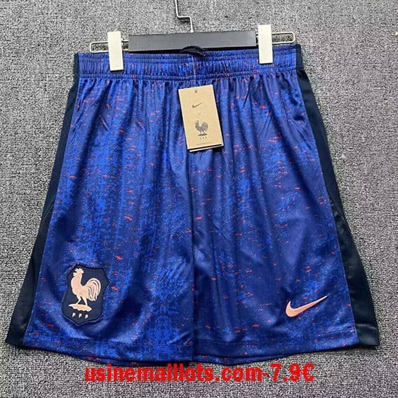 Short France 2026 Bleu