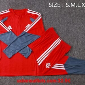 Survêtement SC Internacional 2026/2027 Rouge Gris