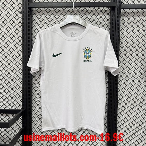 T-Shirt Bresil 2026/27 Blanc