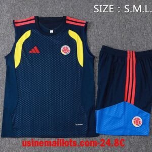 Ensemble Debardeur Colombie 2026/2027 Bleu