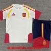 Ensemble Training Espagne Enfant 2026/27 Blanc Rouge Bleu