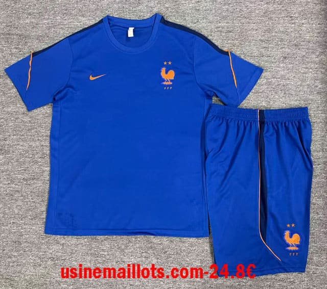 Ensemble Training France Enfant 2026/2027 Bleu