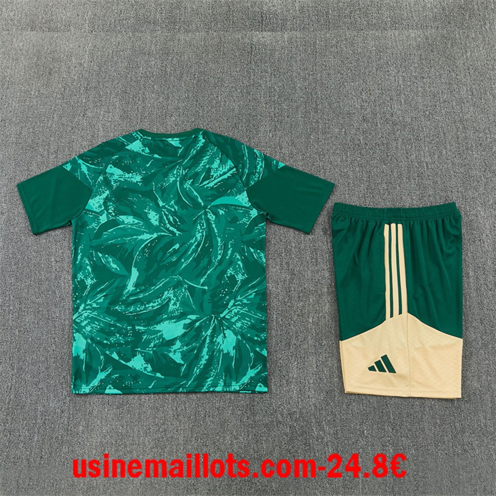 Ensemble Training Real Madrid 2026/2027 Vert Beige – Image 3