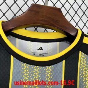 Alternative view of Maillot Algérie 2026/2027 Noir Jaune
