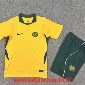 Maillot Enfant Australie Domicile Coupe du Monde 2026