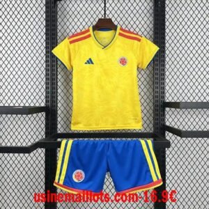 Maillot Enfant Colombie Domicile Coupe du Monde 2026