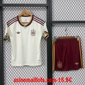 Maillot Enfant Espagne Extérieur Coupe du Monde 2026
