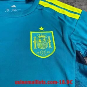 Alternative view of Maillot Enfant Espagne Gardien ML Coupe du Monde 2026