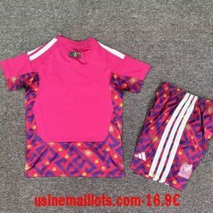 Alternative view of Maillot Enfant Mexique Gardien Coupe du Monde 2026 Rouge