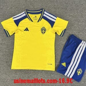 Maillot Enfant Suede Domicile Coupe du Monde 2026