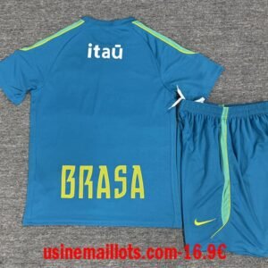 Alternative view of Maillot Enfant Training Bresil 2026 Bleu