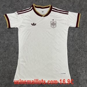 Maillot Femme Espagne Extérieur Coupe du Monde 2026