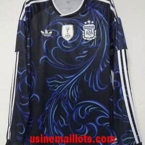 Maillot Manches Longues Argentine Extérieur Coupe du Monde 2026
