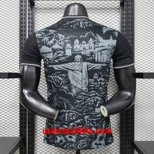 Alternative view of Maillot Match Spécial-Édition Bresil 2026/2027 Noir Gris