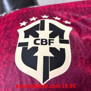 Alternative view of Maillot Match Spécial-Édition Bresil 2026 Rouge