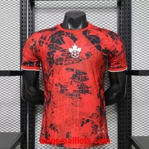 Maillot Match Spécial-Édition Canada 2026 Rouge Noir