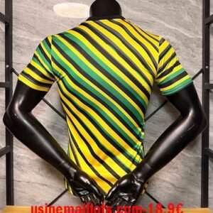 Alternative view of Maillot Match Spécial-Édition Jamaica 2026 Jaune Vert