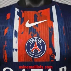 Alternative view of Maillot Match Spécial-Édition PSG 2026/2027 Bleu Rouge