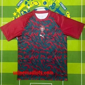 Maillot Pré-Match Portugal 2026/2027 Vert Rouge