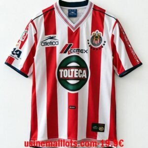 Maillot Rétro Chivas de Guadalajara Domicile 2001 2002